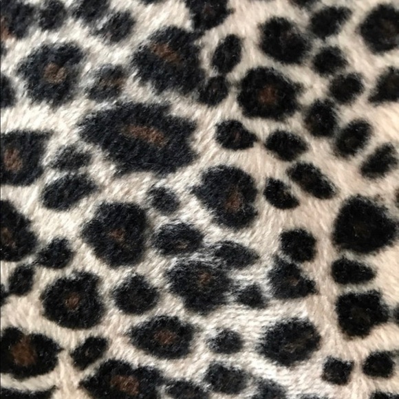 SEXY Vintage 90's S&D Faux Fur Leopard Print A-Line MIDI Skirt US Size 2 - Picture 4 of 4